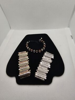 Multicolor Motivational Bracelet Set All 3!